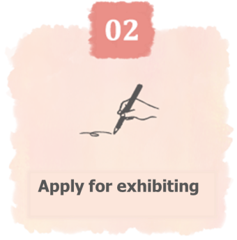 Apply for exhibiting
