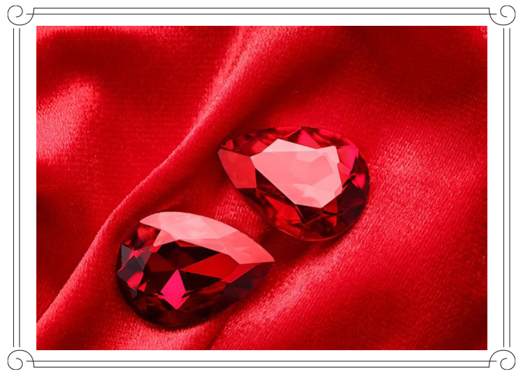 ルペライト ブレスレット 10月誕生石 鮮やか 赤い宝石 エネルギーの