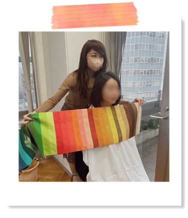 印象スタイリスト™️はづき成美のパーソナルカラー診断